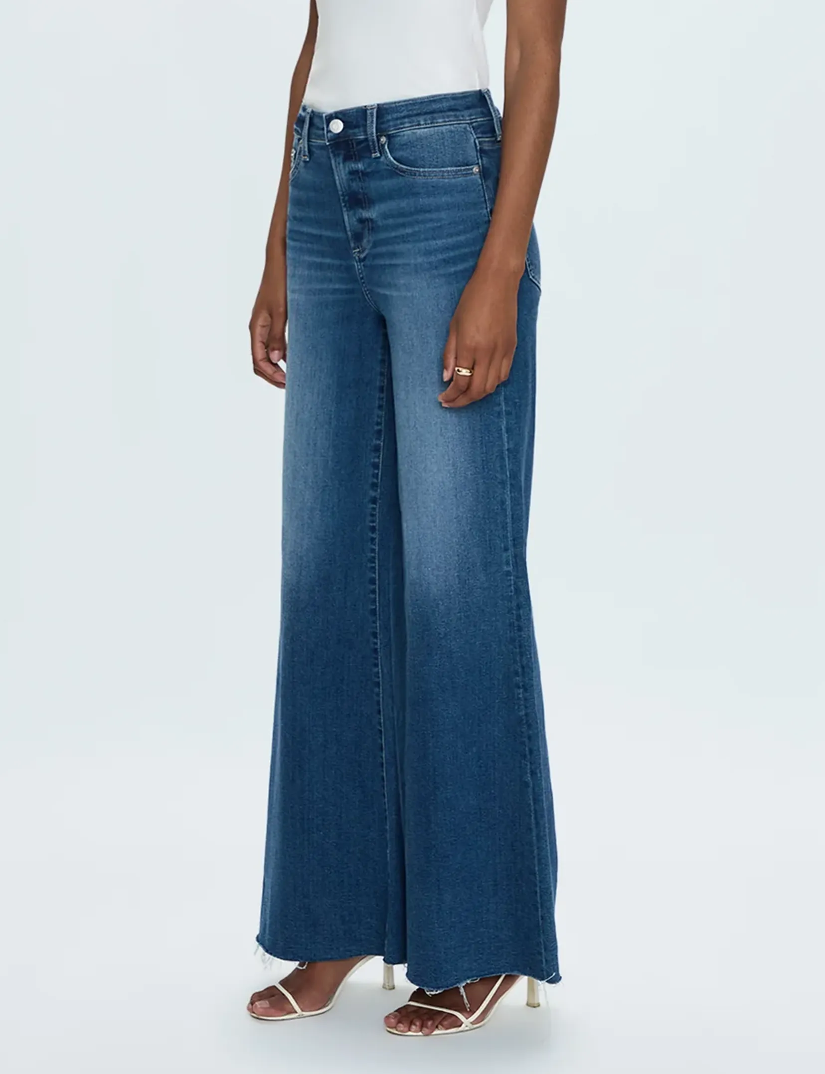 Izzy Mid Rise Wide Leg, Study