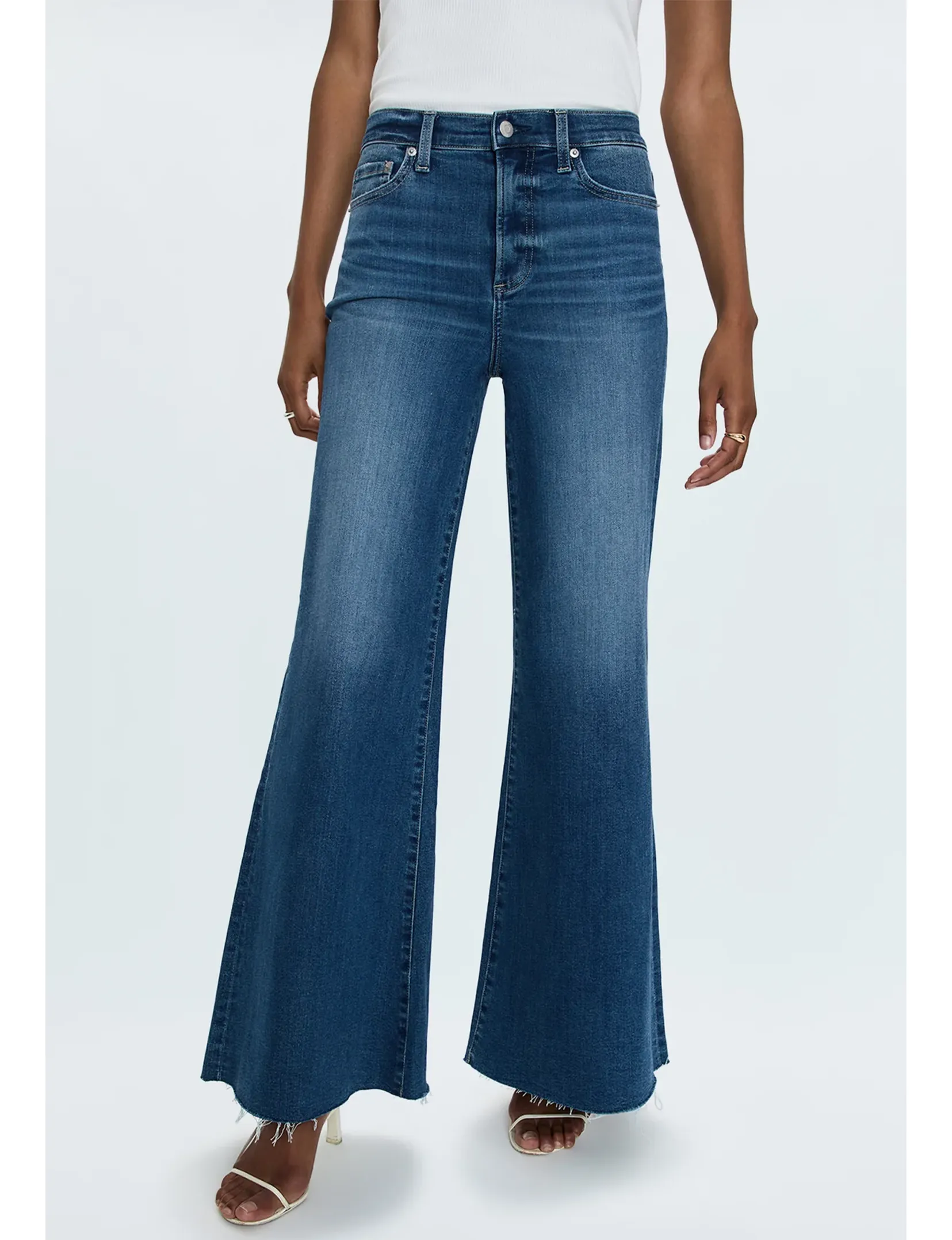 Izzy Mid Rise Wide Leg, Study