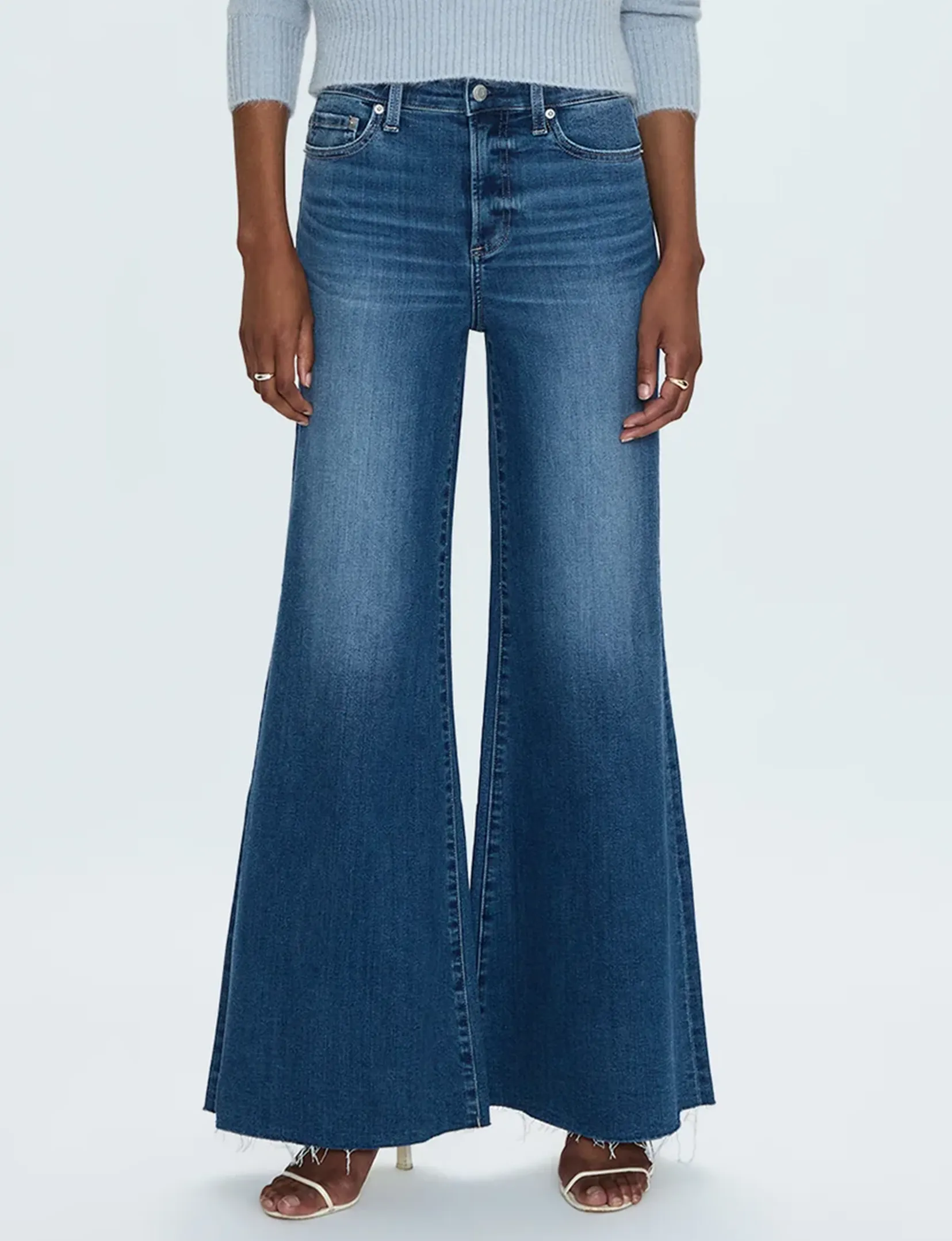 Izzy Mid Rise Wide Leg, Study