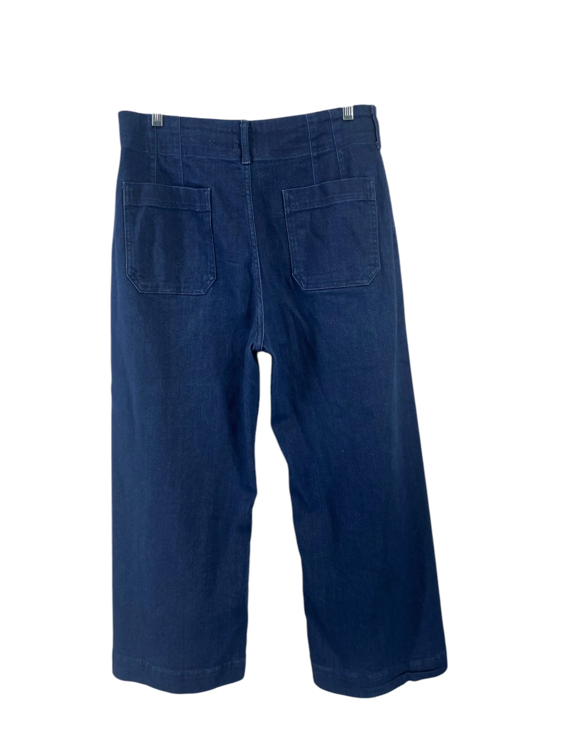 Jeans Wide Leg By Maeve In Blue Denim, Size: 12