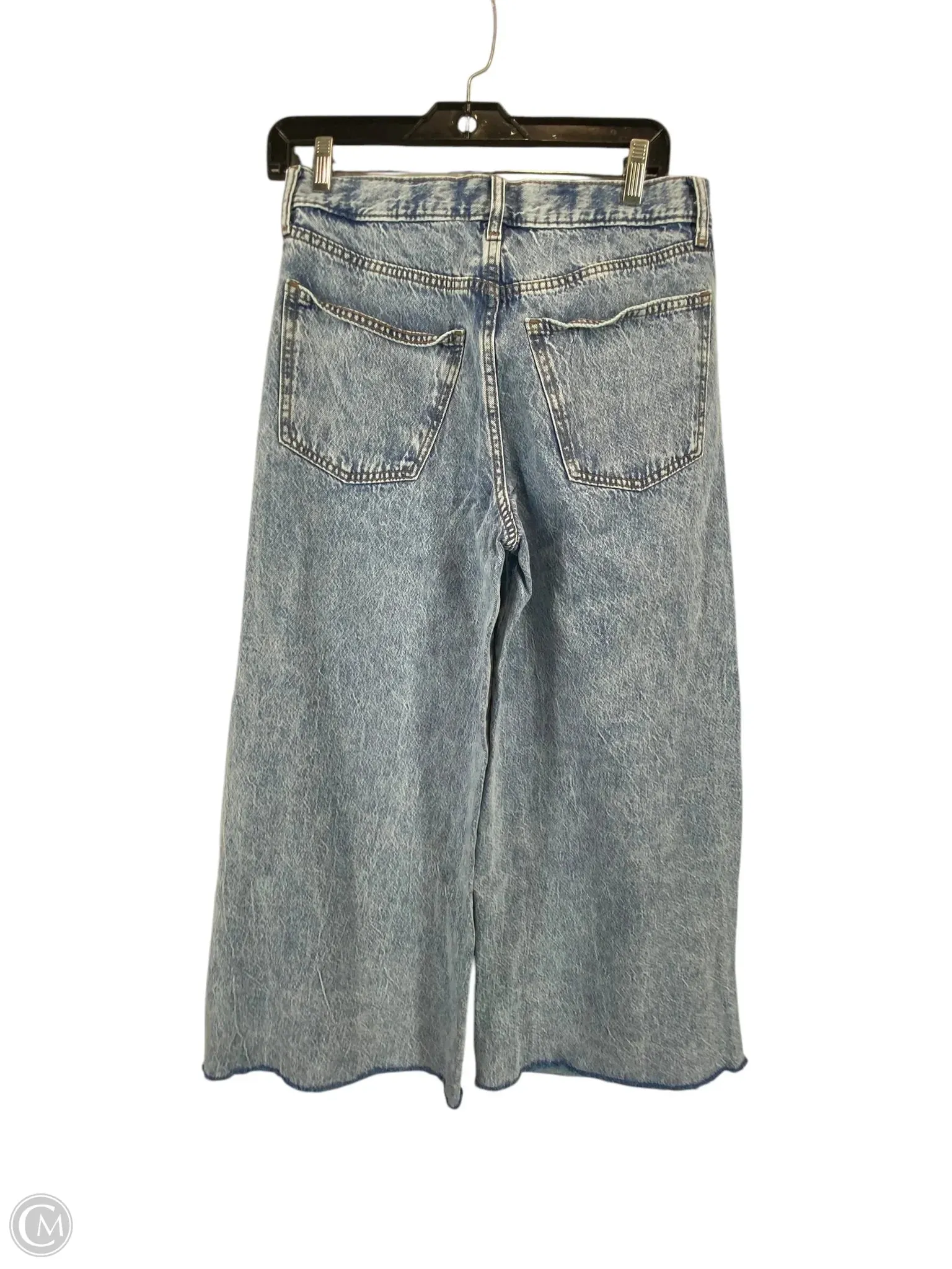 Jeans Wide Leg By Universal Thread In Blue Denim, Size: 4