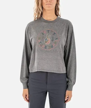 Jetty Women's Good Natural Long Sleeve Tshirt