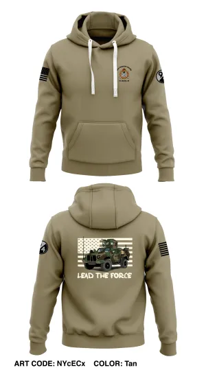 JLTV Training Center  Store 1  Core Men's Hooded Performance Sweatshirt - NYcECx-TAN