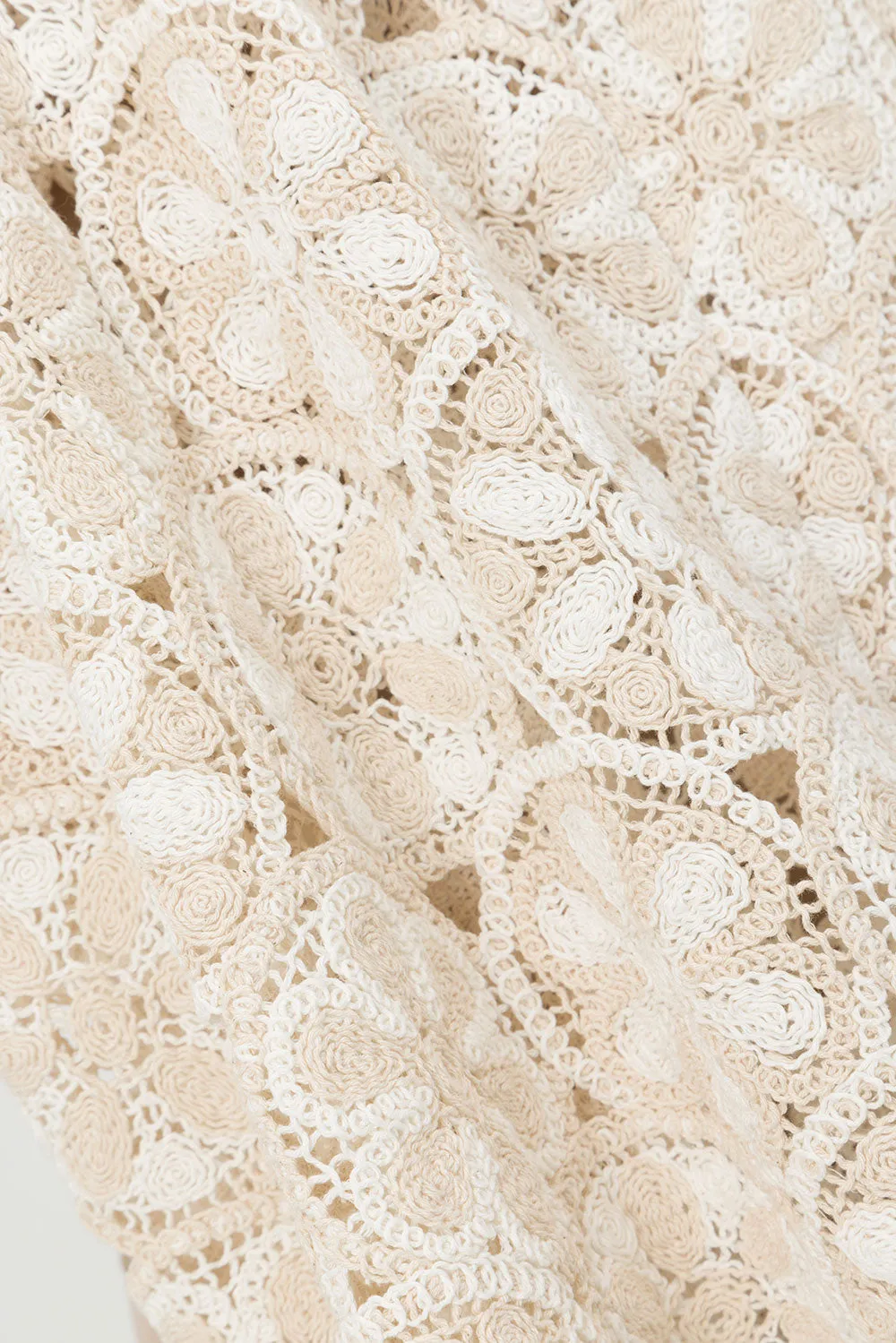 Kalila Crochet Top - Ivory