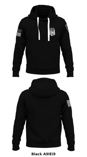 Kilmarnock Police Department  Store 1  Core Men's Hooded Performance Sweatshirt - A9lEi9