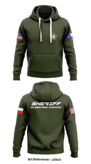 Kleberg county Sheirffs office  Store 1  Core Men's Hooded Performance Sweatshirt - LzG6j2