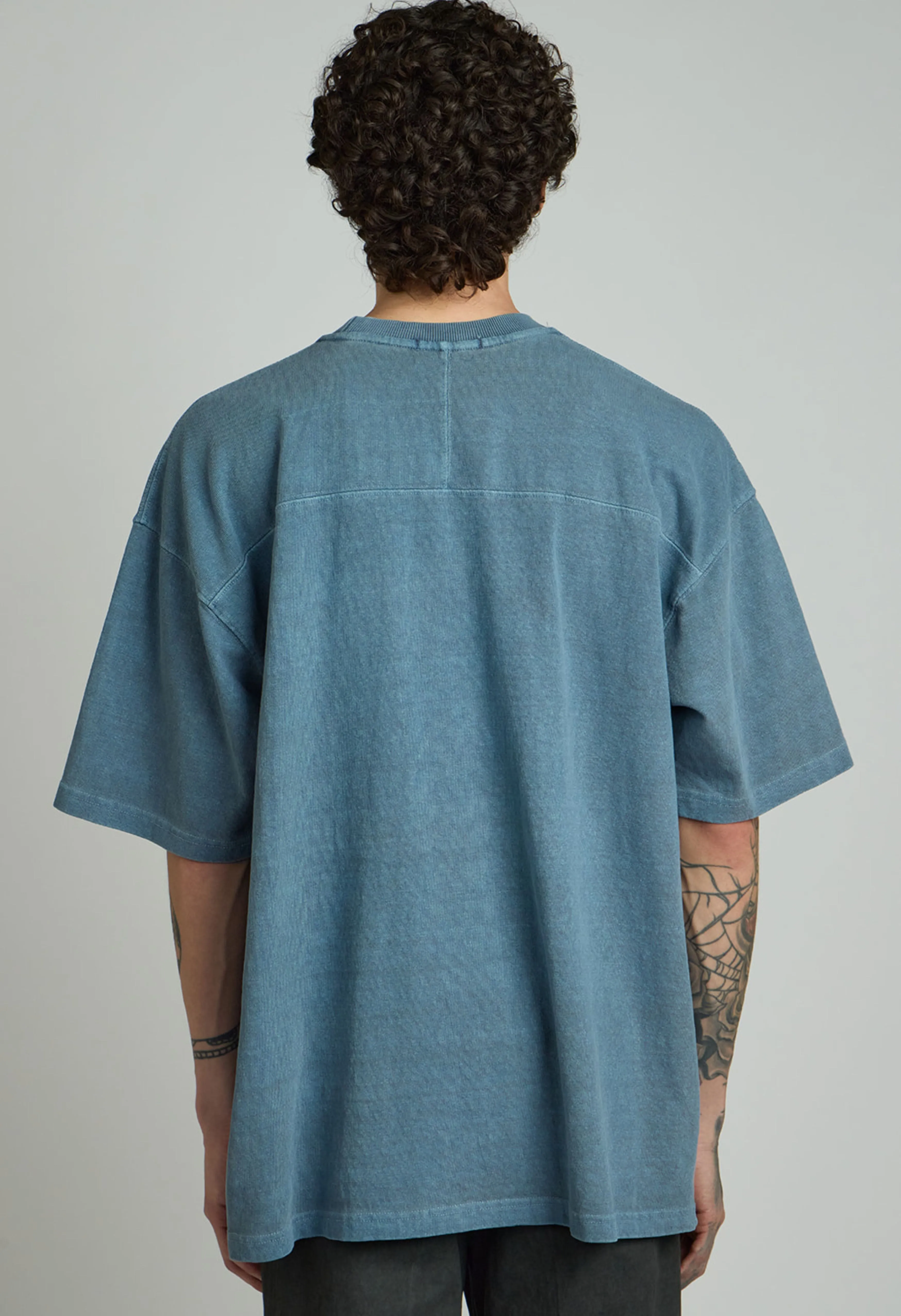 Knox Cotton Shirt in Blue