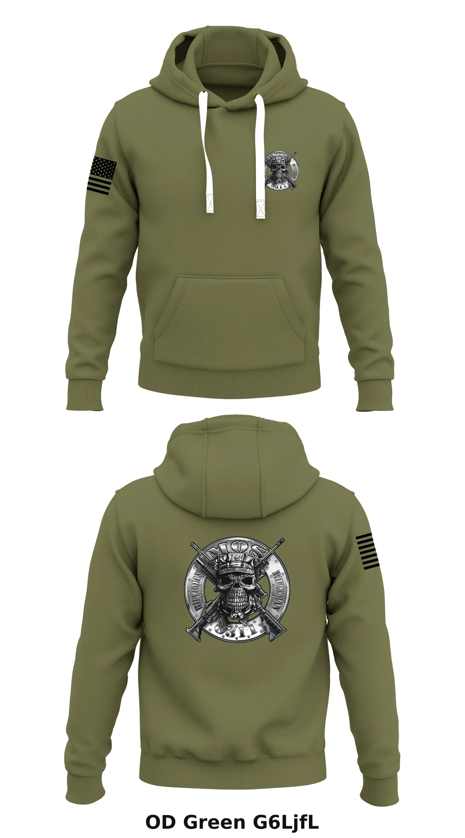 L Co, 3 Bn, 2nd Marines Store 1  Core Men's Hooded Performance Sweatshirt - G6LjfL