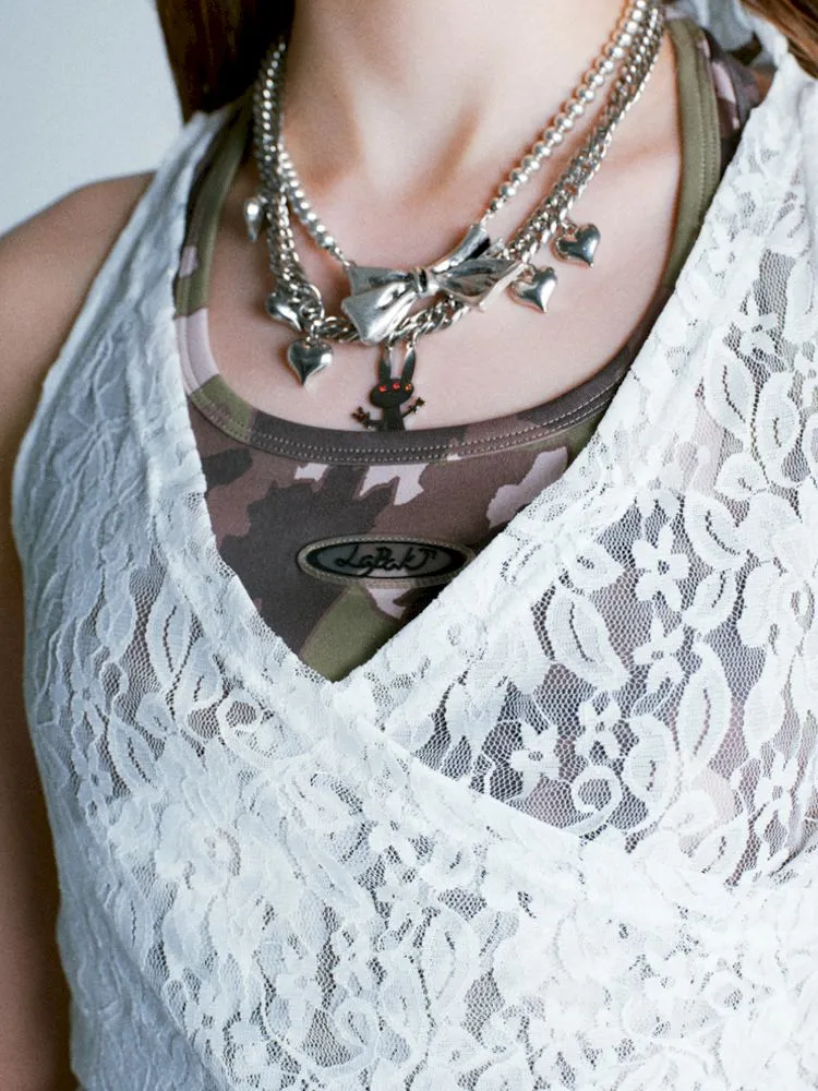 Lace Hooded Cowl Dress【s0000009285】