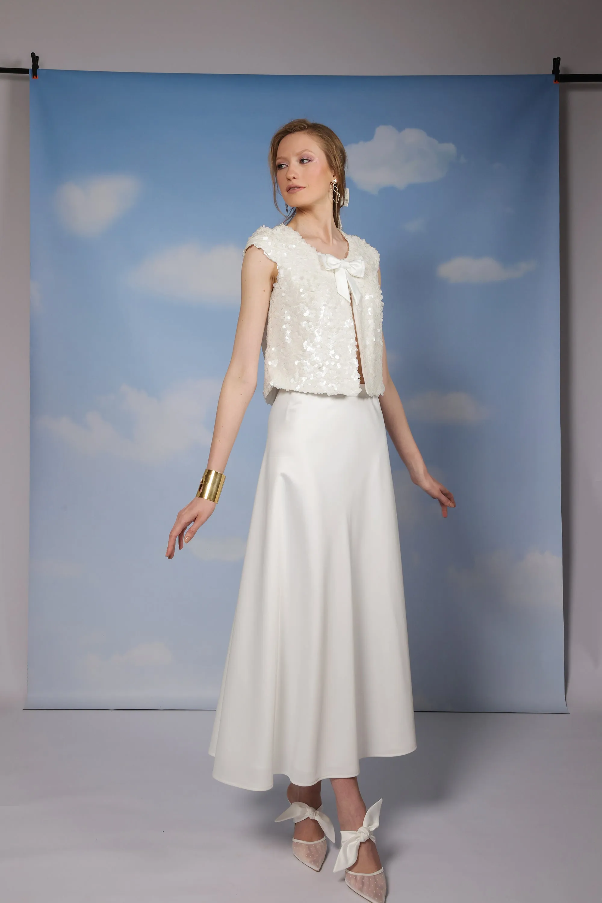 Lana Skirt - White