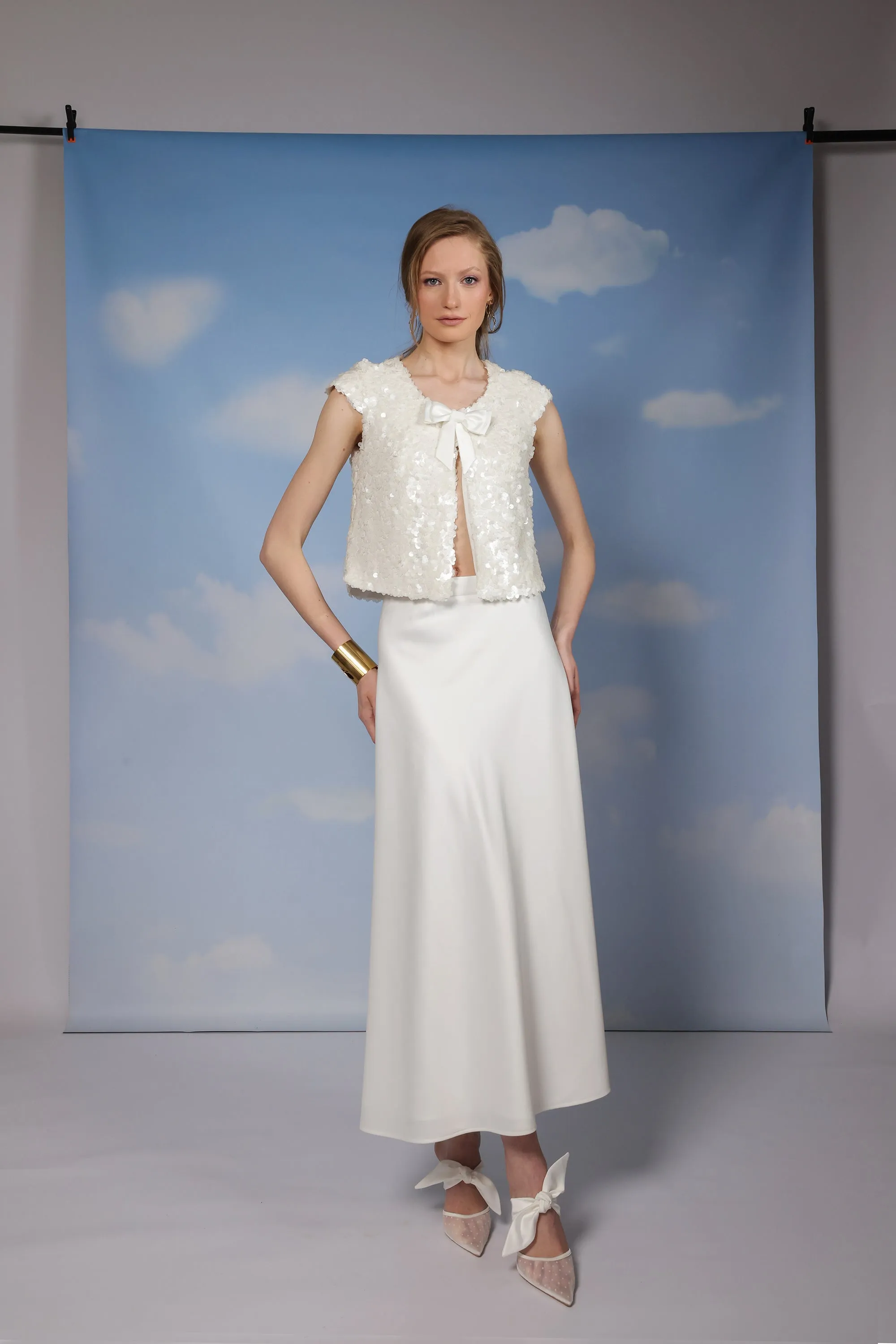 Lana Skirt - White