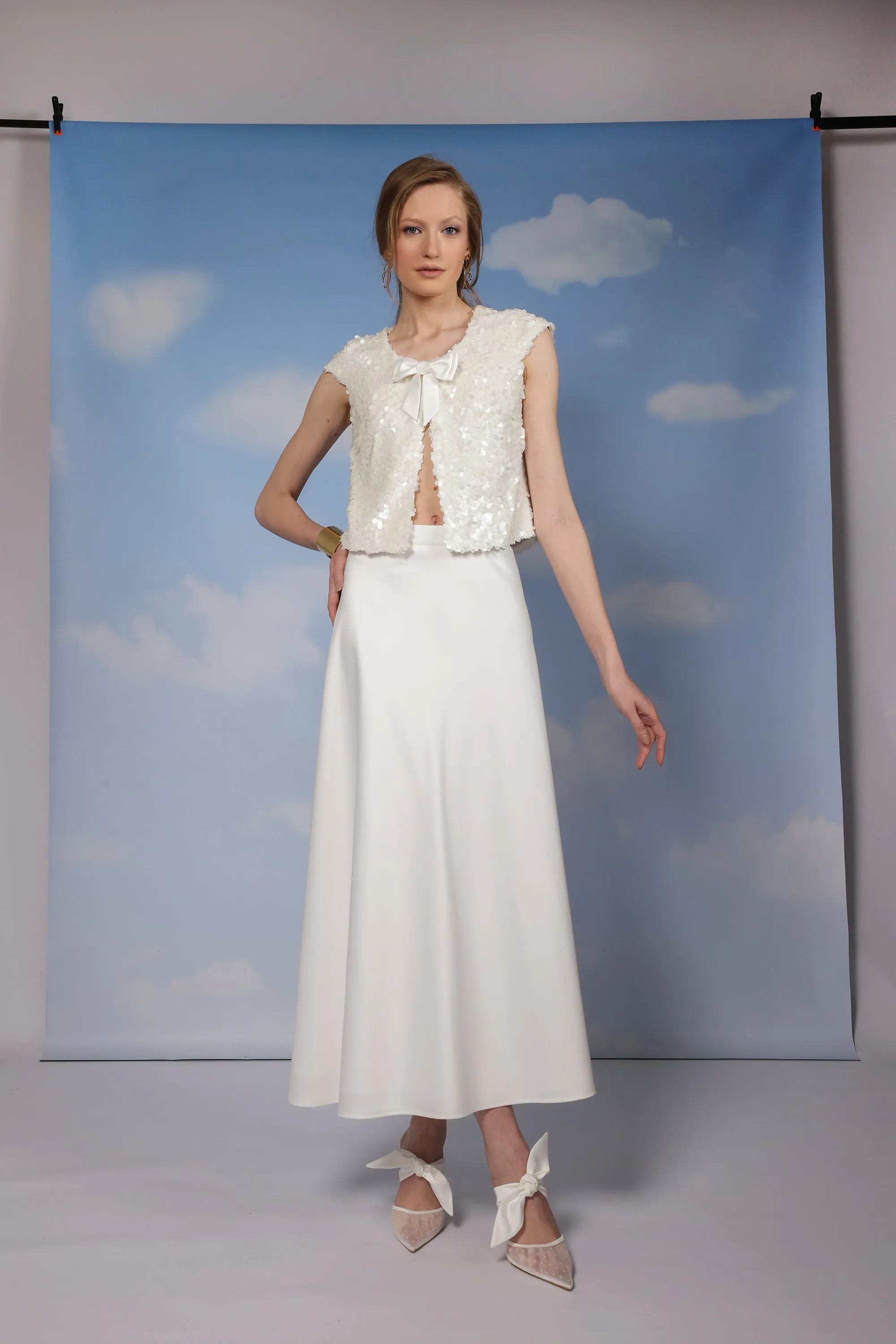 Lana Skirt - White