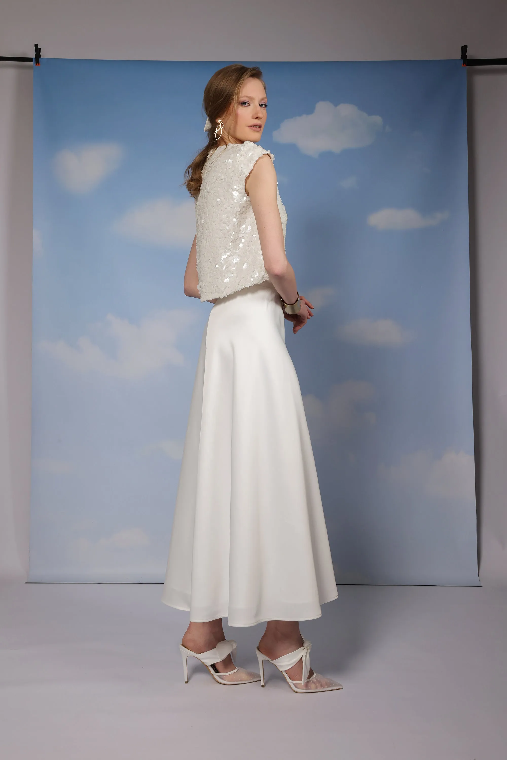 Lana Skirt - White