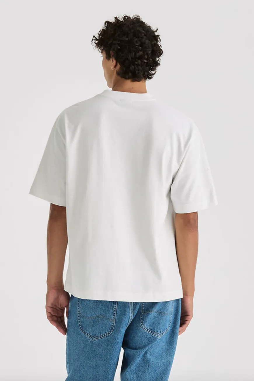 LEE WORLDWIDE BOXCUTTER TEE - WHITE