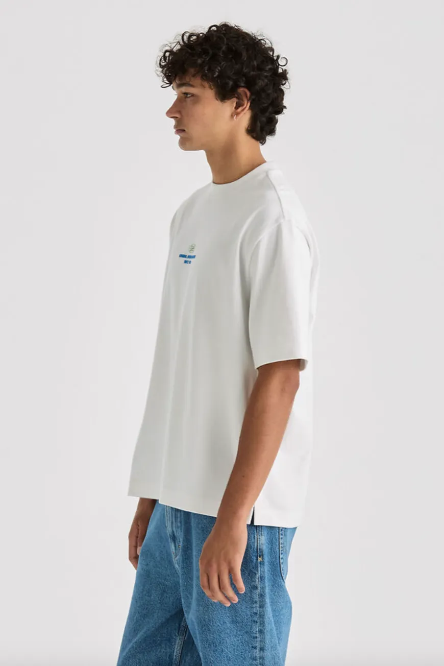 LEE WORLDWIDE BOXCUTTER TEE - WHITE