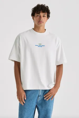 LEE WORLDWIDE BOXCUTTER TEE - WHITE