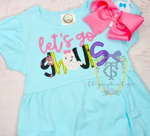 Let’s Go Ghouls applique dress or shirt