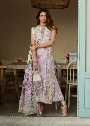 LIL-04 - Nazeli - Unstitched - Liliana Luxury Lawn Collection 2024