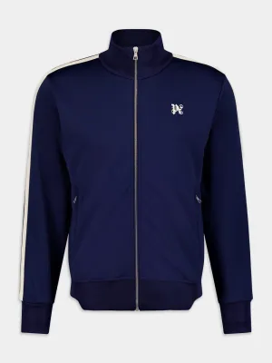 Logo-Embroidered Track Jacket