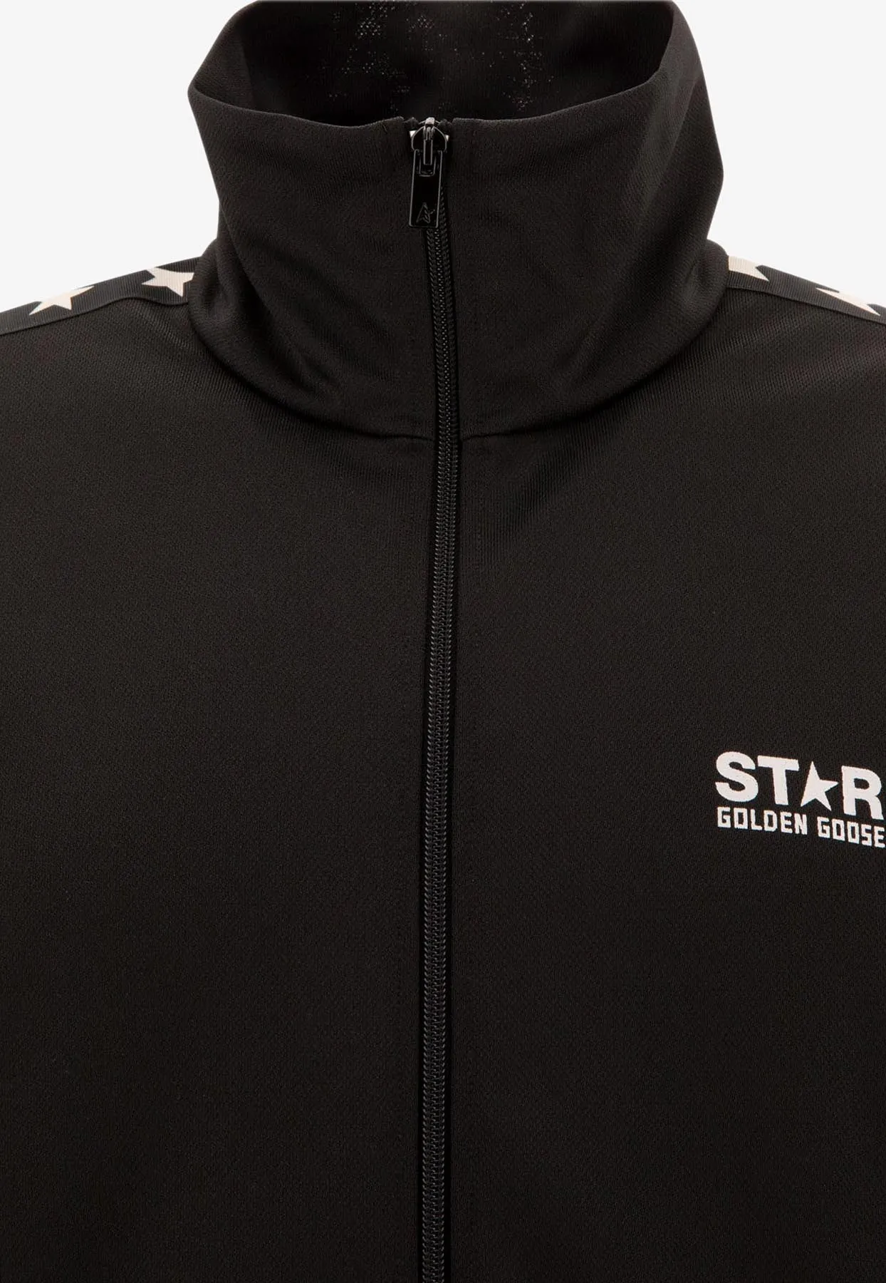 Logo Print Zip-Up Track Jacket