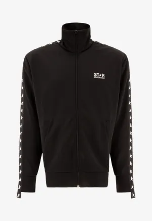 Logo Print Zip-Up Track Jacket