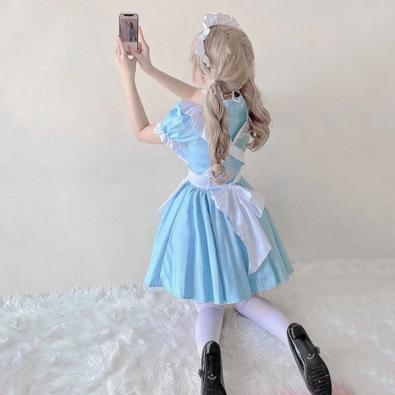 LOLITA LACE LOVE BOWKNOT MAID OUTFIT UB2723