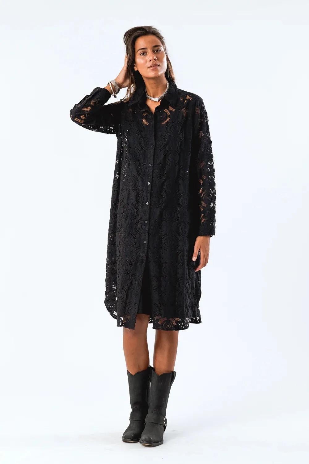 LOLLYS LAUNDRY Mumba Shirt Dress