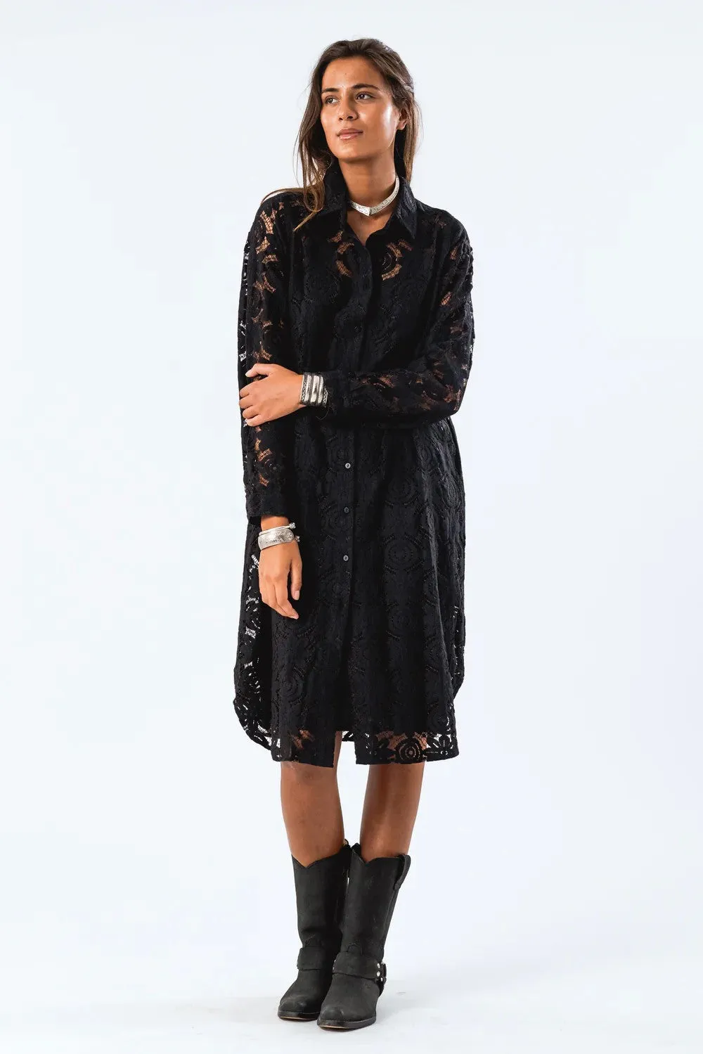 LOLLYS LAUNDRY Mumba Shirt Dress