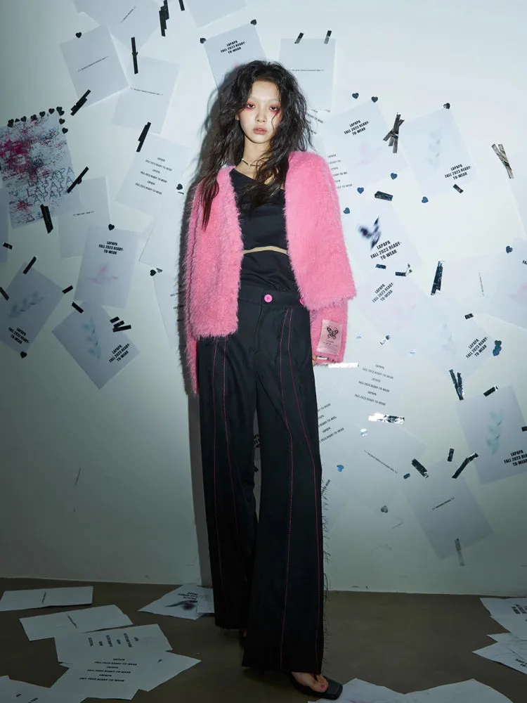 Loose straight wide-leg pants【s0000006320】