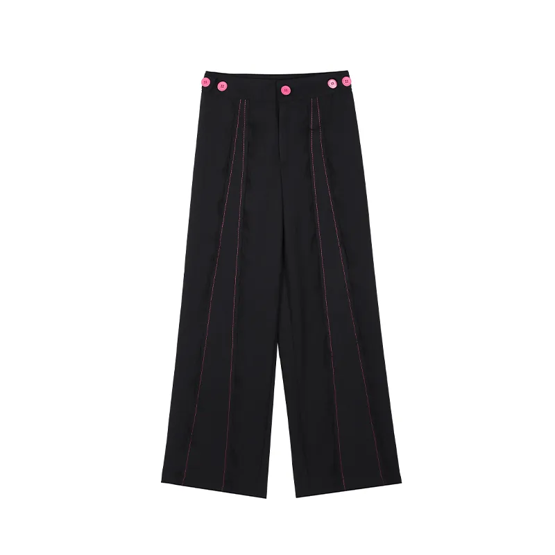 Loose straight wide-leg pants【s0000006320】