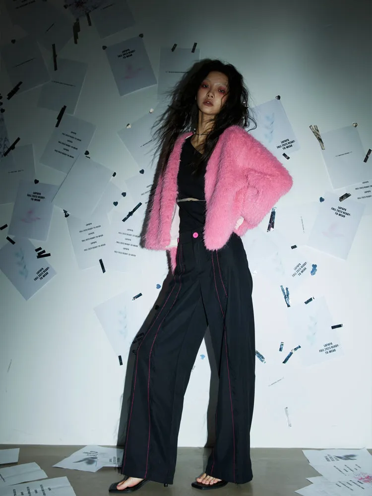 Loose straight wide-leg pants【s0000006320】