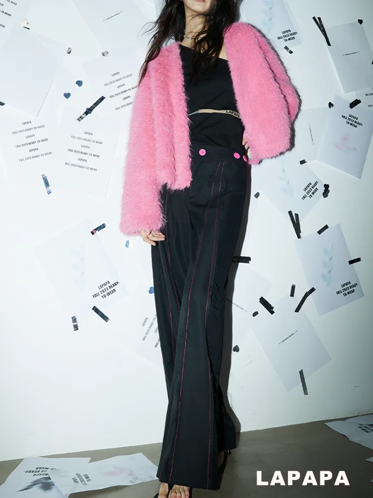 Loose straight wide-leg pants【s0000006320】