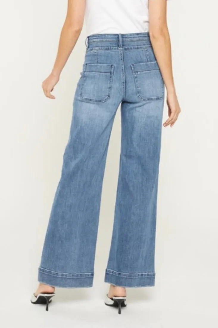 Lori Super High Wide Leg- Medium