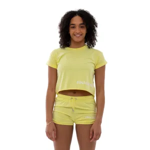 Lounge - Lemon Crop Top