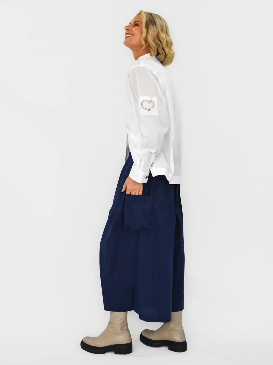 Love Bronte Shirt Jacket - White