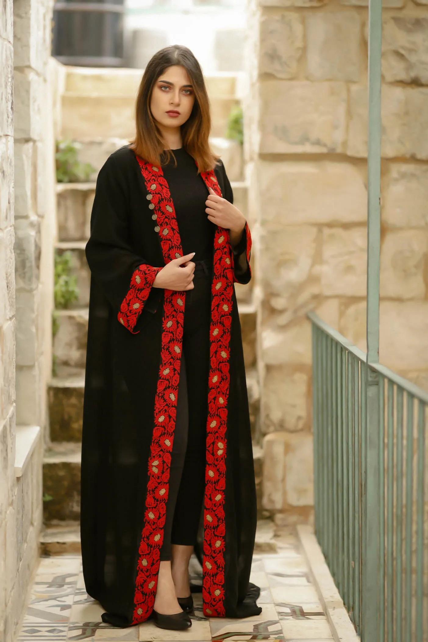 Maia's Embroidered Cape
