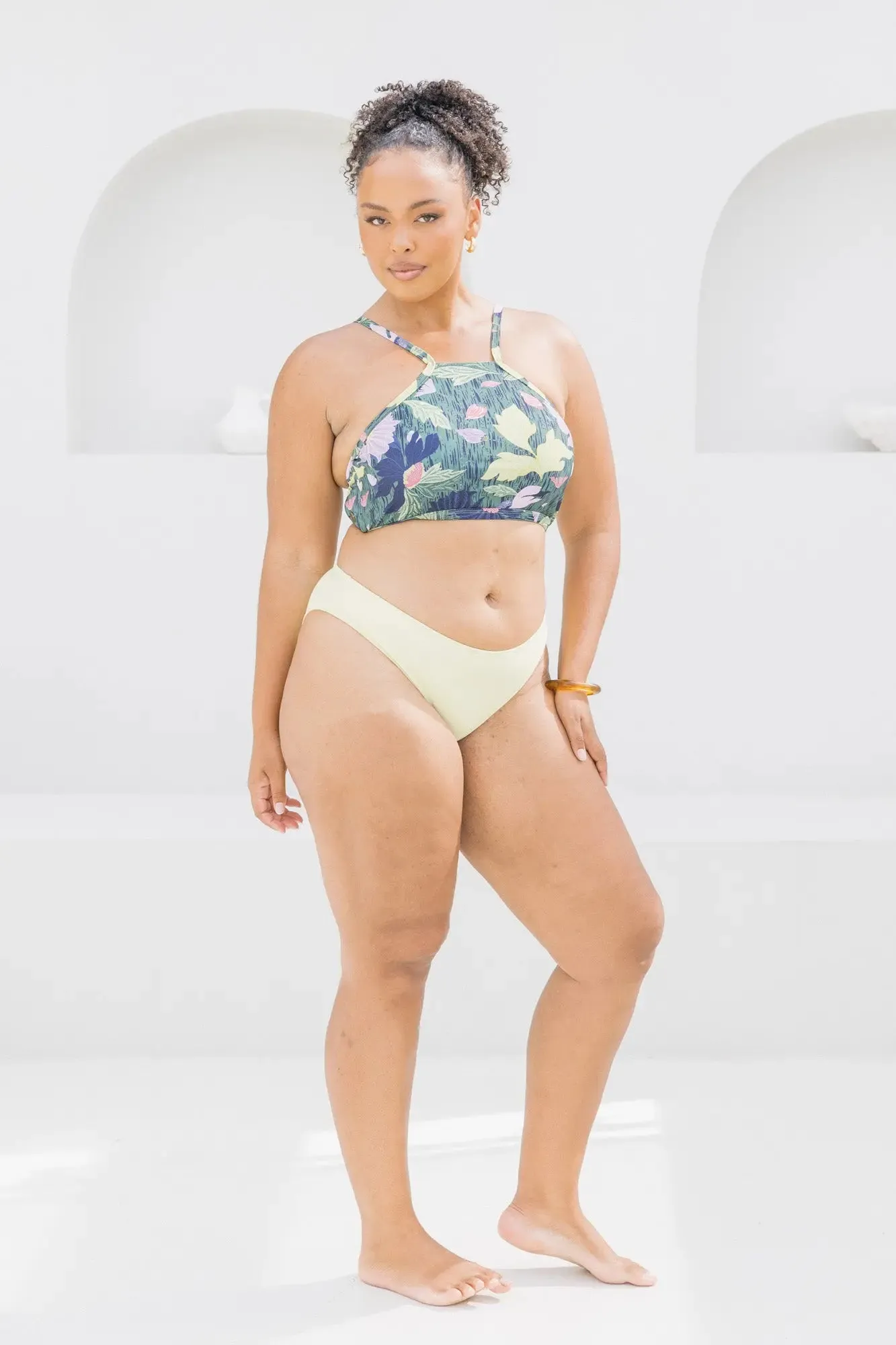 Matcha High Leg Bottom