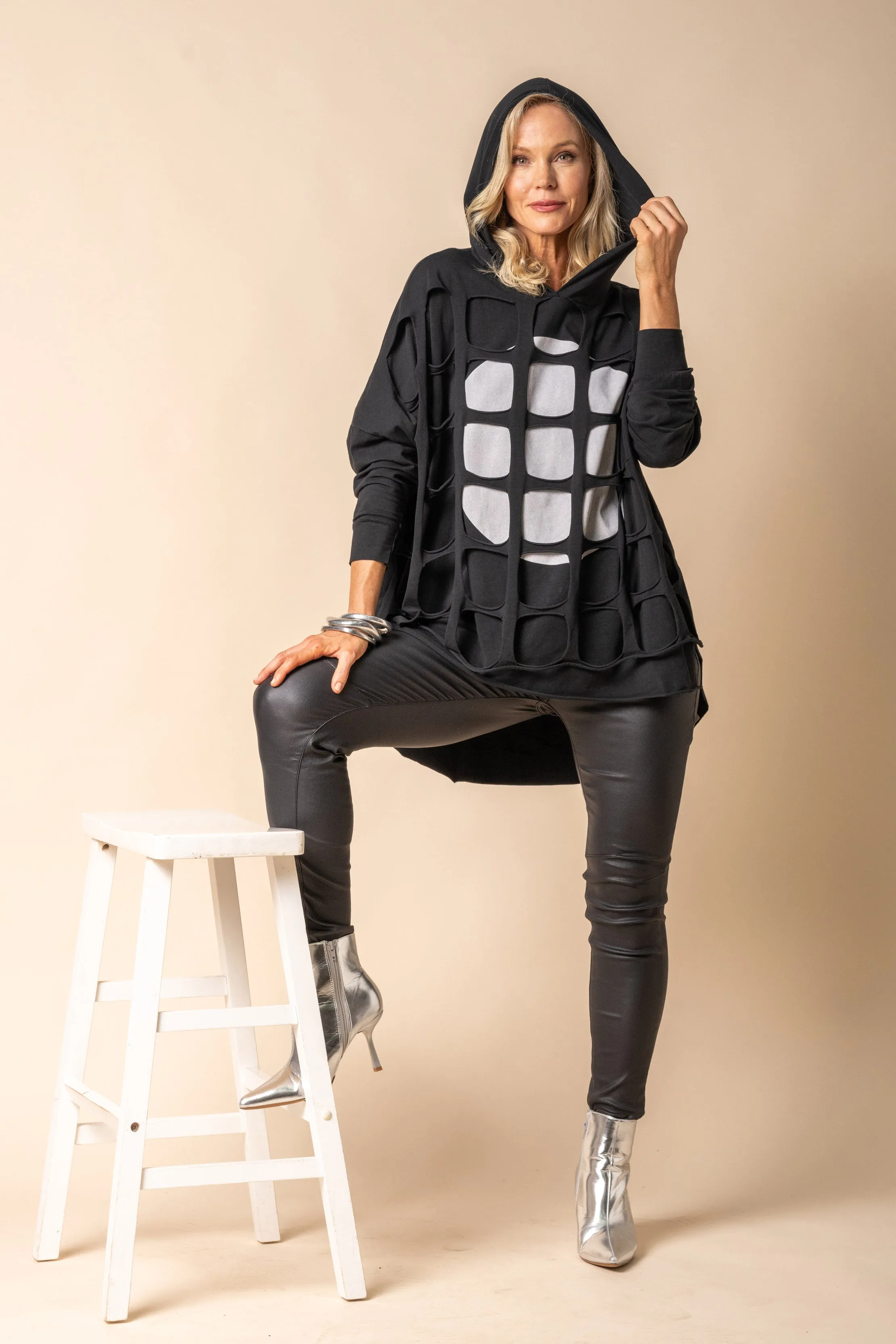 Matrona Cotton Top in Onyx
