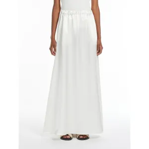 Max Mara MM NUEVO White Maxi Skirt