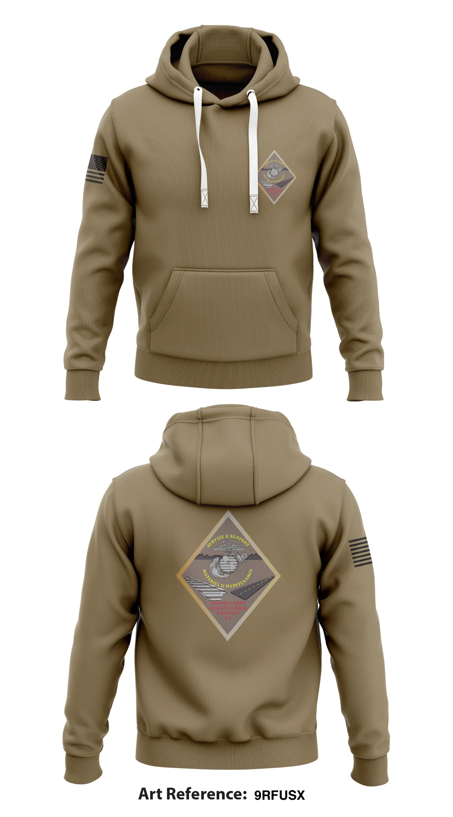 MCLB Store 1  Core Men's Hooded Performance Sweatshirt - 9rfusx