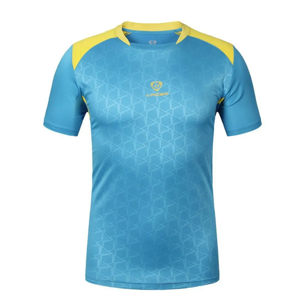 Men workout T-shirt Fitness Quick Dry Stretchy Tops Tee Shirt Short Sleeve M-3XL NW
