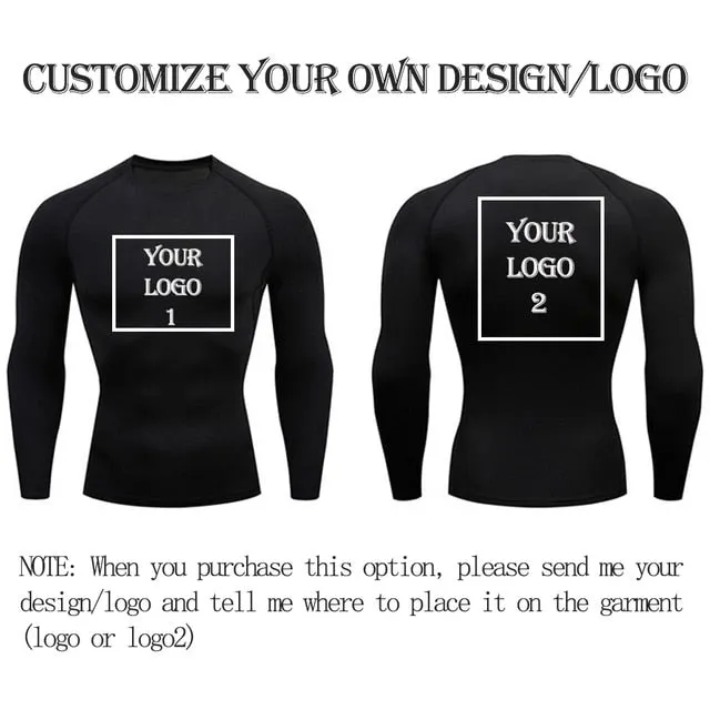 Men's Compression Tshirt Long Sleeve Anime Berserk Guts Sport