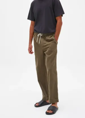 Mens Elijah Cord Pant Olive