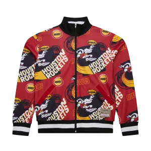 Men's Houston Rockets Mitchell & Ness HWC Track Jacket