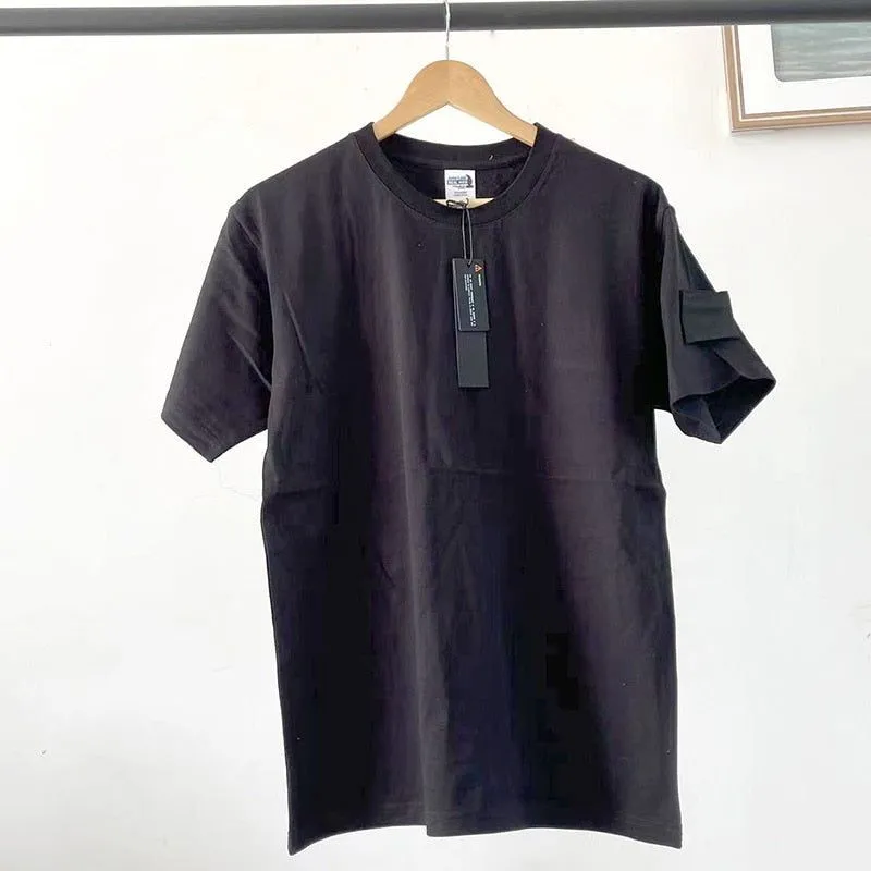 Men's T-shirts: Cotton, Fashion, Short Sleeve, Korean Style, Streetwear