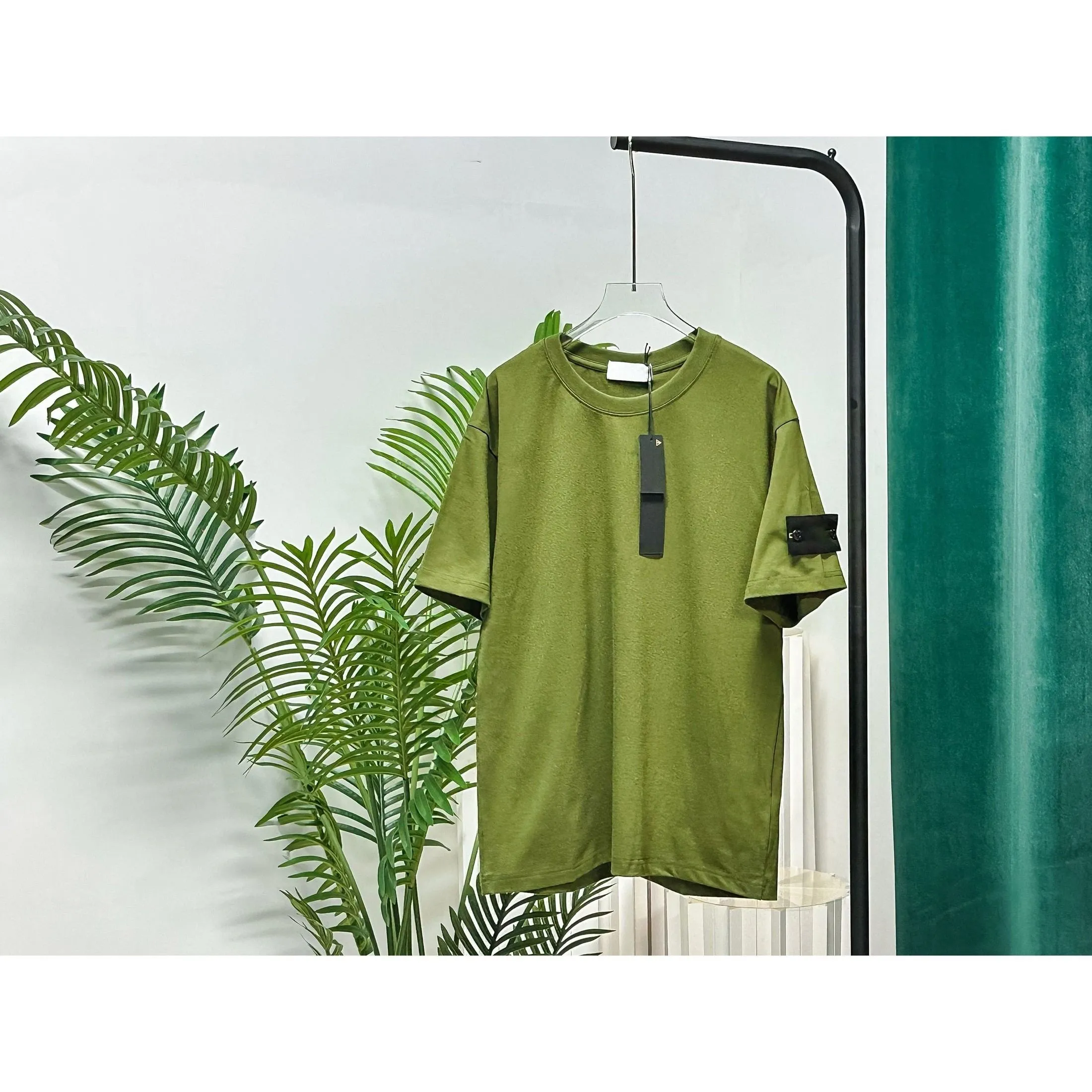 Men's T-shirts: Cotton, Fashion, Short Sleeve, Korean Style, Streetwear