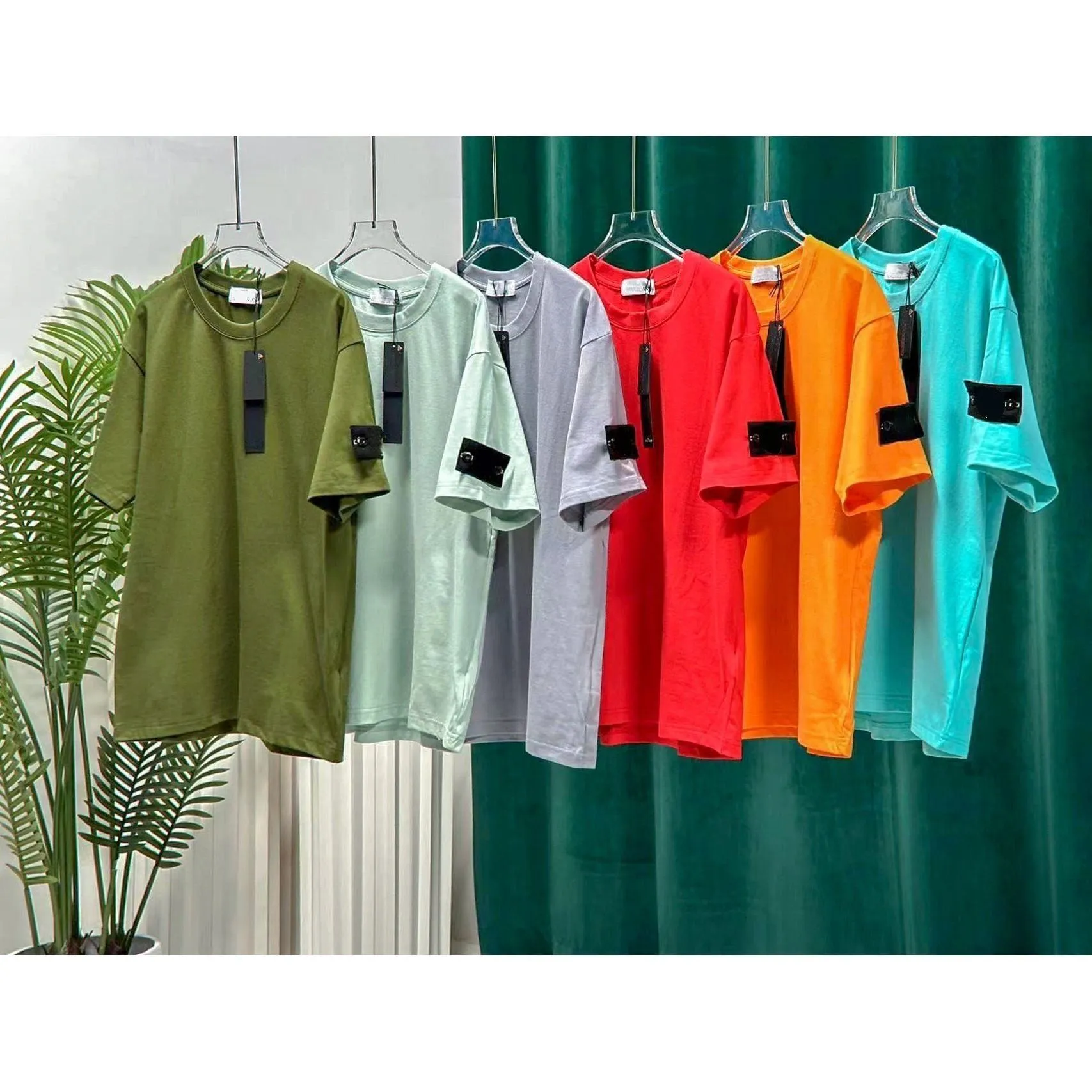 Men's T-shirts: Cotton, Fashion, Short Sleeve, Korean Style, Streetwear