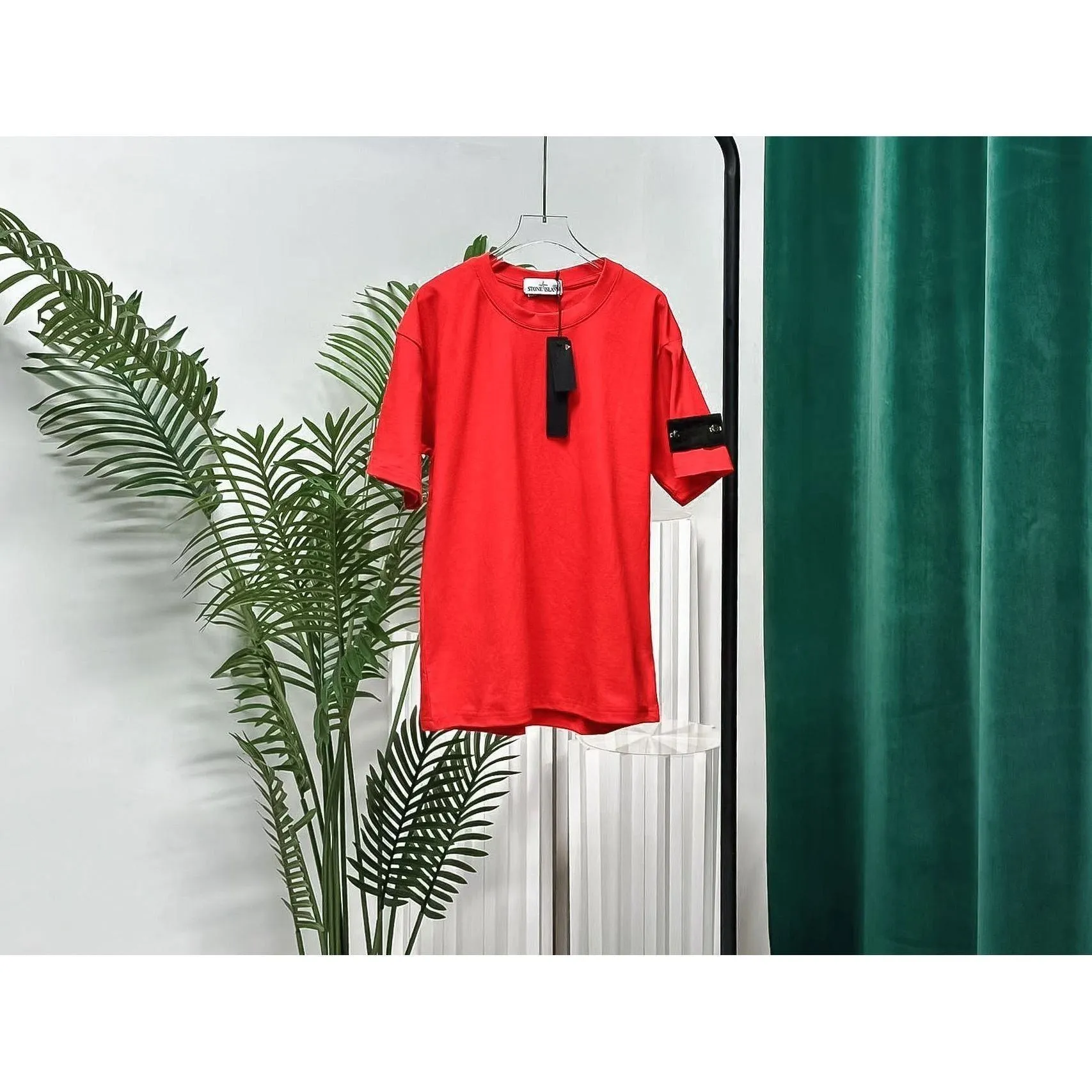 Men's T-shirts: Cotton, Fashion, Short Sleeve, Korean Style, Streetwear