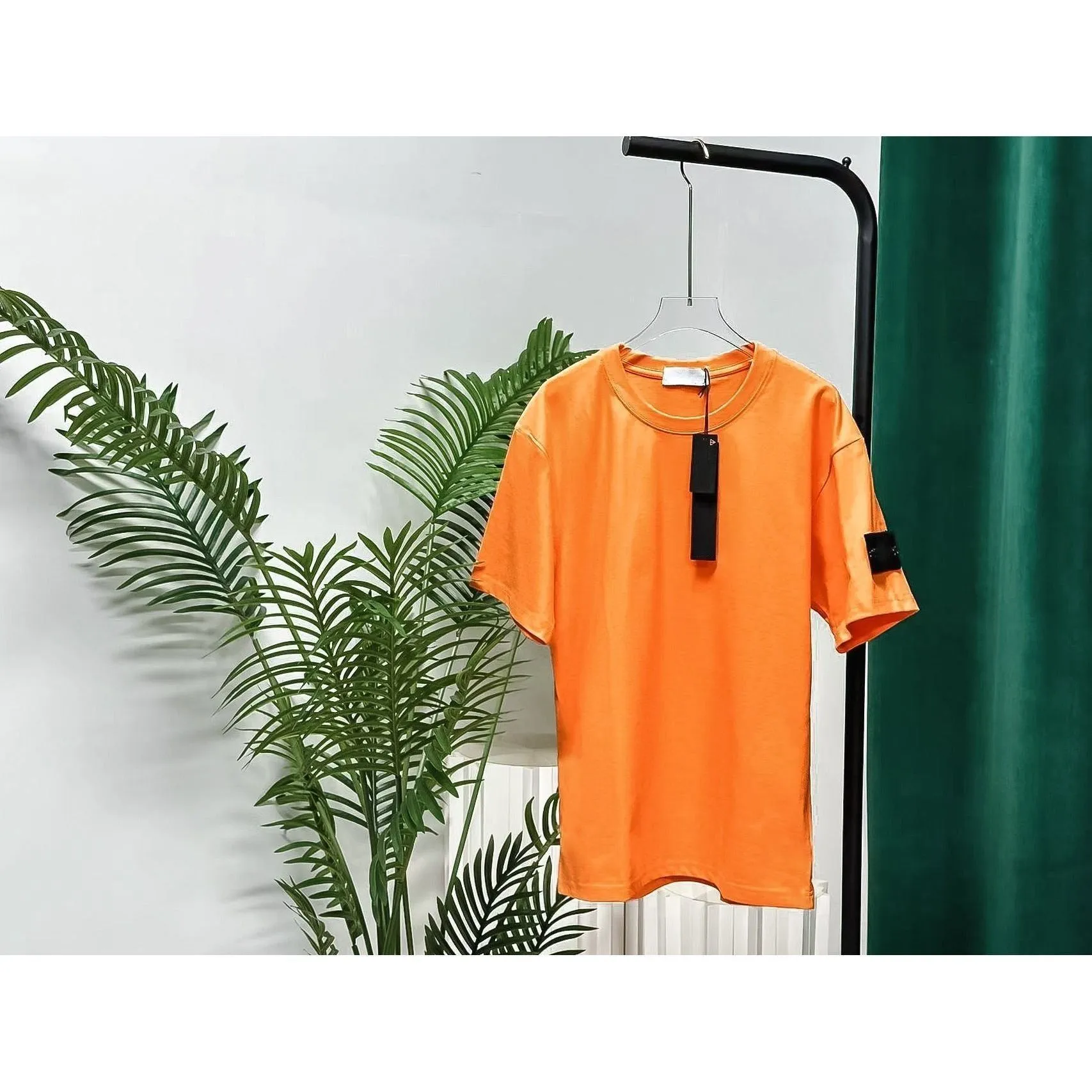 Men's T-shirts: Cotton, Fashion, Short Sleeve, Korean Style, Streetwear