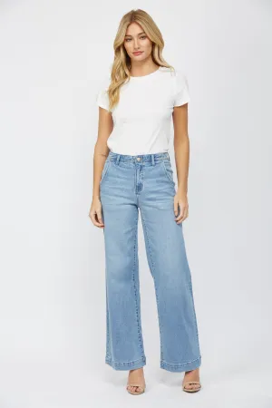 Mica | High Rise Wide Leg Trouser Jeans